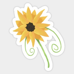 Bright Sunflower Sticker